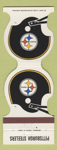 Matchbook Cover - Pittsburgh Steelers Football 1982 Howard Johnson's Oakland PA