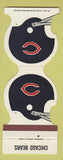 Matchbook Cover - Chicago Bears Football 1986 Gas City WEAR