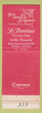 Matchbook Cover - Le Flambeau Ramada Topeka KS