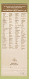 Matchbook Cover - Imperial 400 Motel Columbus OH