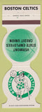 Matchbook Cover - Boston Celtics Basketball 1983-84 Vermont Employees CU VT