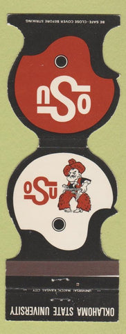 Matchbook Cover - Oklahoma State Cowboys 1975 University Bank Stillwater OK