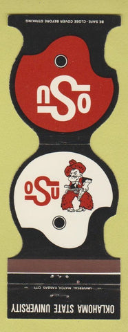 Matchbook Cover - Oklahoma State Cowboys 1979 Bank Ardmore OK
