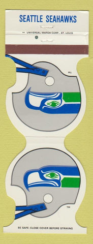 Matchbook Cover - Seattle Seahawks Football 1984 Seattle Postal CU WA