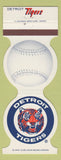 Matchbook Cover - Detroit Tigers Baseball 1983