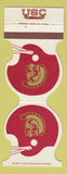 Matchbook Cover - USC Trojans Football 1981 Davidson Conference Center