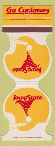 Matchbook Cover Iowa State Cyclones 1985 University Book Store Ames IA football
