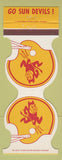 Matchbook Cover Arizona State Sun Devils Football 1982 Stagger Inn Scottsdale AZ