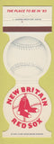 Matchbook Cover - New Britain Red Sox 1983 baseball