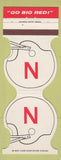 Matchbook Cover - Nebraska Cornhuskers Football 1982 Bank York NE