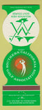 Matchbook Cover - Mountain View Golf Course Santa Paula CA