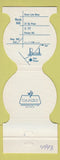 Matchbook Cover - Pinetuck Golf Course Rock Hill SC