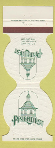 Matchbook Cover - Pinehurst NC Golf