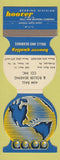 Matchbook Cover - Hoover Ball Bearings Pittsburgh PA Mount Hope WV