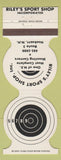 Matchbook Cover - Riley's Sport Shop  Hooksett NH