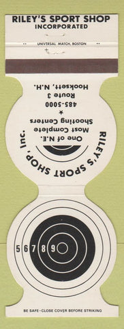 Matchbook Cover - Riley's Sport Shop  Hooksett NH