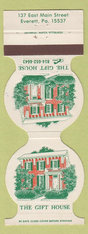 Matchbook Cover - The Gift House Everett PA