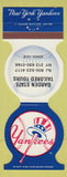 Matchbook Cover - New York Yankees Baseball 1982 Garden State Tours