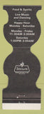 Matchbook Cover - Sports Page Lounge Savannah GA