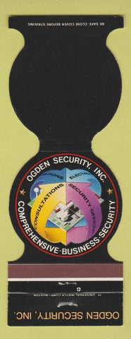 Matchbook Cover - Ogden Security Inc