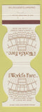 Matchbook Cover - 1904 World's Fare St Louis MO