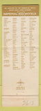 Matchbook Cover - Imperial 400 Motel Long Beach Pacific CA