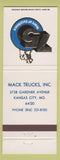 Matchbook Cover - Mack Trucks 75th Kansas City MO