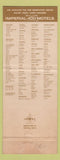 Matchbook Cover - Imperial 400 Motel Sacramento CA