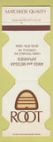 Matchbook Cover - Root Amos & Metzgar Apiaries Ceresco MI
