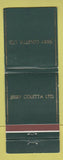 Matchbook Cover - Jerry Coletta Memphis TN Clothes WEAR