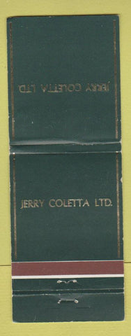 Matchbook Cover - Jerry Coletta Memphis TN Clothes WEAR