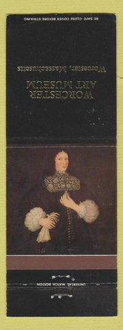 Matchbook Cover - Worcester Art Museum MA WEAR