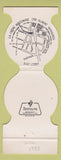 Matchbook Cover - La Crepe Bretonne Restaurant Winnipeg MB