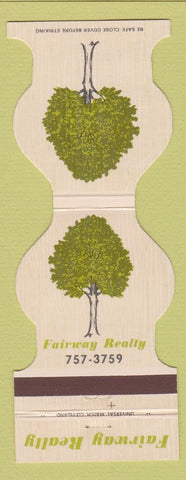 Matchbook Cover - Fairway Real Estate Poland OH
