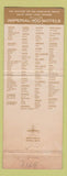 Matchbook Cover - Imperial 400 Motel Pasadena CA