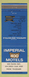 Matchbook Cover - Imperial 400 Motel San Diego CA