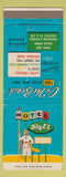 Matchbook Cover - Motel Dunes Lincoln City OR WEAR