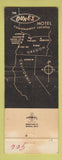 Matchbook Cover - Motel Dunes Lincoln City OR WEAR