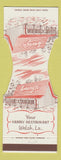 Matchbook Cover - Emery's Restaurant Welsh LA