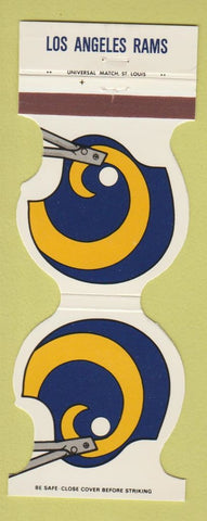 Matchbook Cover - Los Angeles Rams Football 1979