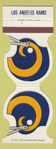 Matchbook Cover - Los Angeles Rams Football 1981 KMPC Radio