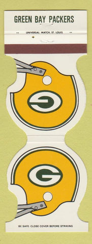 Matchbook Cover - Green Bay Packers Football 1980 Bank Jefferson WI