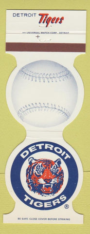 Matchbook Cover - Detroit Tigers Baseball