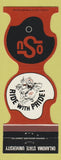 Matchbook Cover - Oklahoma State Cowboys 1982 Kwik Kopy Tulsa OK