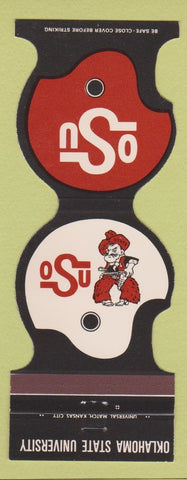 Matchbook Cover - Oklahoma State Cowboys 1979 Bank Atoka OK