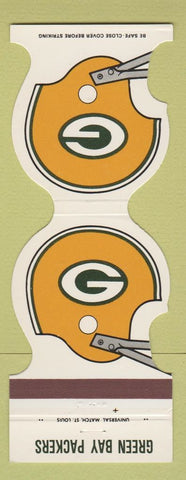 Matchbook Cover - Green Bay Packers Football 1979 Bank Janesville WI