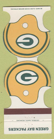 Matchbook Cover - Green Bay Packers Football 1978 Bank Milwaukee WI