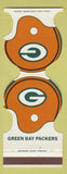 Matchbook Cover - Green Bay Packers Football 1976? Hilton Lake Geneva WI