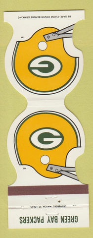 Matchbook Cover - Green Bay Packers Football 1981 Bank Janesville WI