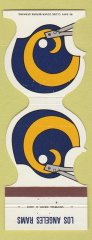 Matchbook Cover - Los Angeles Rams Football 1979 Vons Credit Union